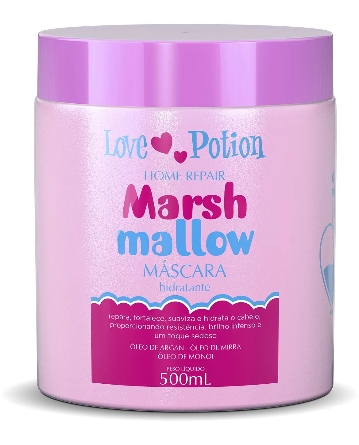 Love Potion Marsh Mallow Hydration Hair Mask (Love Potion Mascara 500ml)