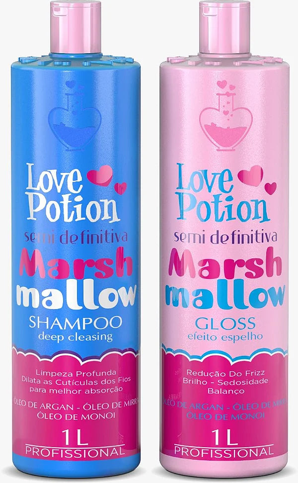 Semi Definitive Marsh Mallow Kit (Love Potion Shampoo + Gloss 35oz)