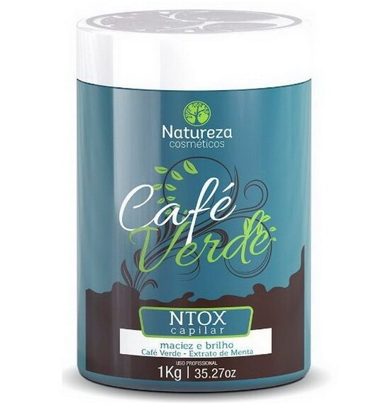 Cafe Verde NTOX Treatment (Natureza Cosmeticos Hair Botox 1KG/35oz)