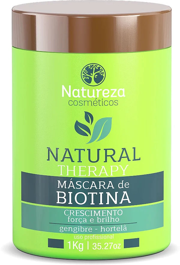 Natureza Cosmeticos Mascara de Biotina (Biotin Hair Mask 35oz)