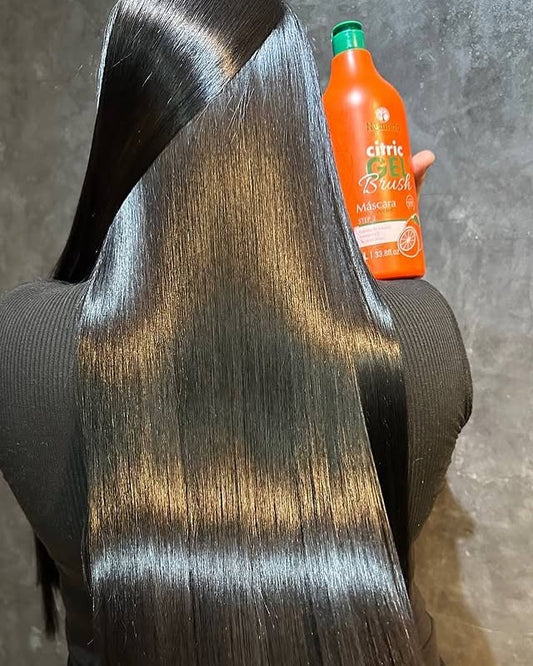 Citric Gel Brush Nanoplastia – Hair Straightening Treatment 1lt (33.81 fl.oz)