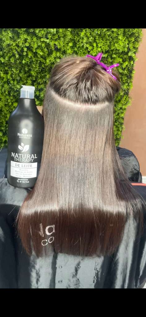 Organic Milk Protein Hair Straightening Treatment 1lt (33.81 fl.oz)