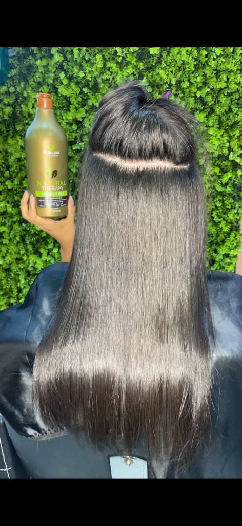 Biotin Natural Therapy Kit – Organic Keratin Hair Straightening System 1lt (33.81 fl.oz