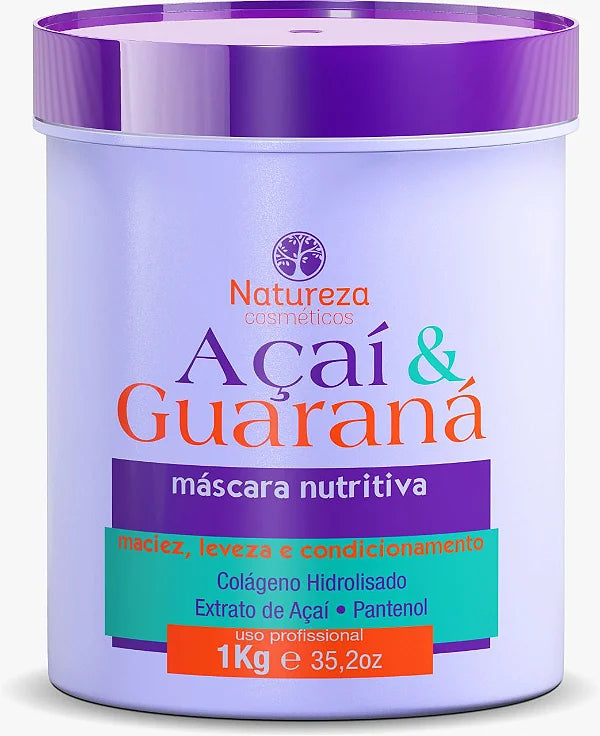 Açaí & Guarana Mask Hair Mask (Natureza Cosmeticos 35oz)