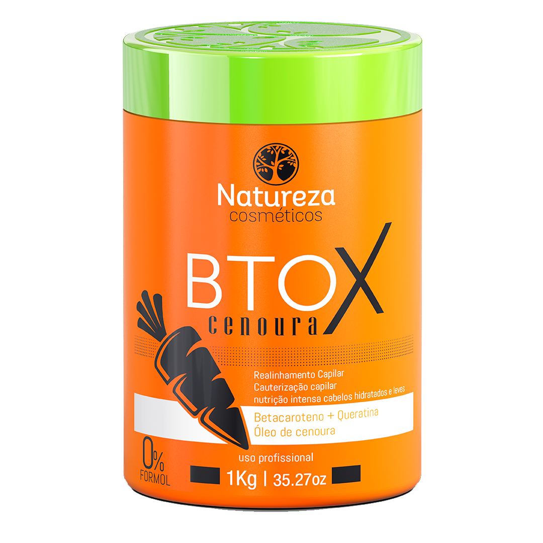 Carrot Hair Botox – Hydrate, Rebuild & Reduce Volume 1kg (35.27 fl