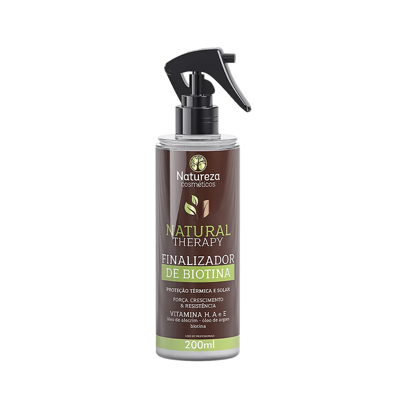 Natureza Cosmeticos Nanoplastia Biotin Natural Therapy Treatment (Kit Alisador de Cabelo)
