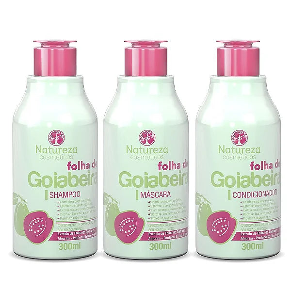 Folha de Goiabeira (Natureza Cosmeticos Guava Leaf Home Care Kit)