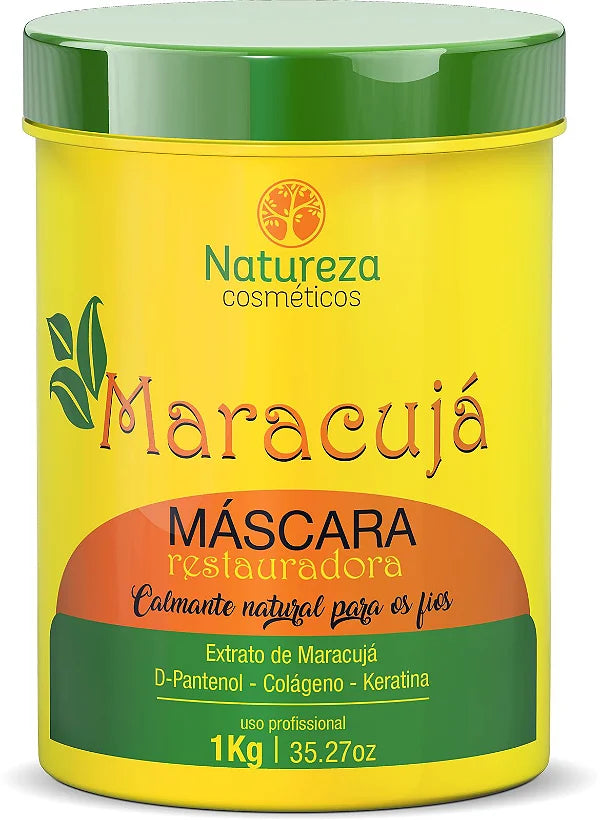 Passion Fruit Hair Mask (Natureza Cosmeticos - Mascara Maracujá 35oz)