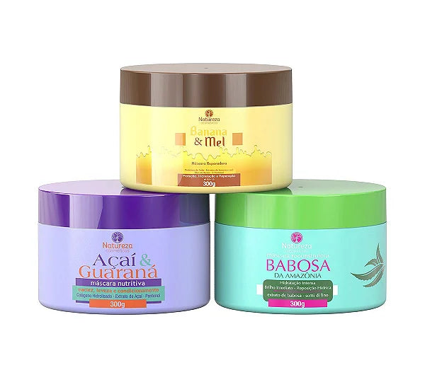 NaturezaUSA -  Hair Mask Routine Kit