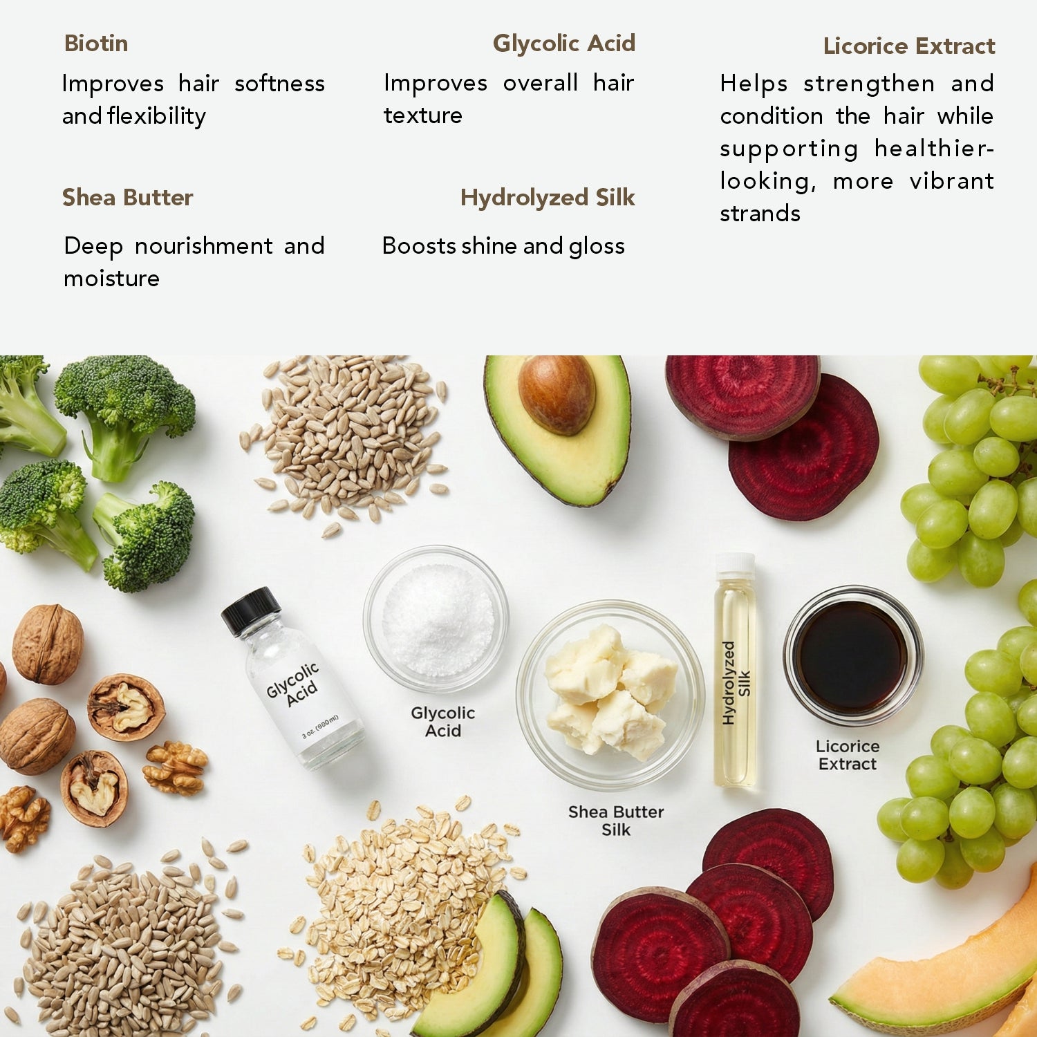 Natureza Cosméticos Escova de Biotina (Kit de Tratamento de