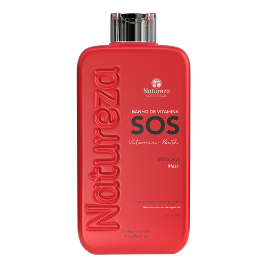 Máscara de banho de vitamina SOS Healthy Hair (SOS Banho de Vitamina Mascara 35oz)
