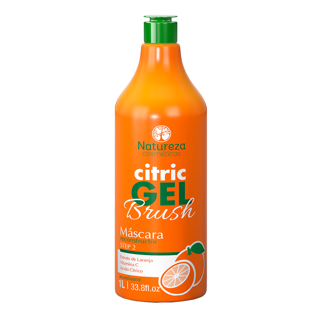 Citric Gel Brush Nanoplastia – Hair Straightening Treatment 1lt (33.81 fl.oz)