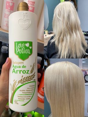 Rice Water Thermal Sealing – Hair Straightening Treatment 1 lt  (33.81 fl.oz)