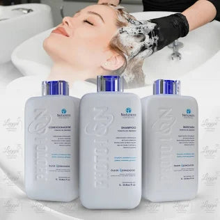 Kit de terapia de ozono: champú, mascarilla y acondicionador de 33,81 oz (1 litro)