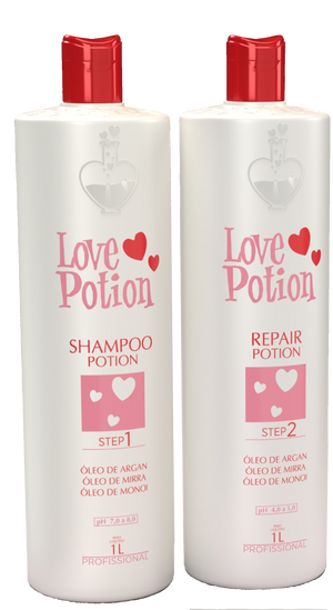 Brazilian Keratin Love Potion Repair Kit (Includes Shampoo + Repair Formula)