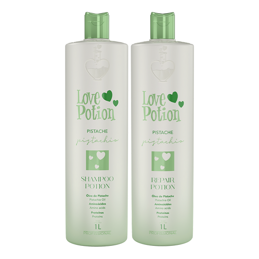 Pistachio - Brazilian Keratin for Smooth, Shiny, & Aligned Hair 1lt (33.81 fl.oz)