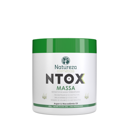 Natureza NTOX Hair Botox – Deep Repair & Anti-Aging Treatment with Hyaluronic Acid 500gr  (17.6 fl.oz)
