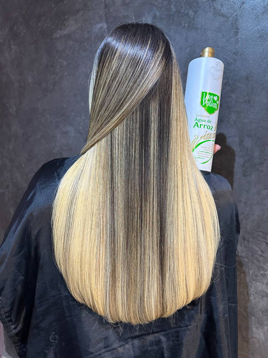 Rice Water Thermal Sealing – Hair Straightening Treatment 1 lt  (33.81 fl.oz)