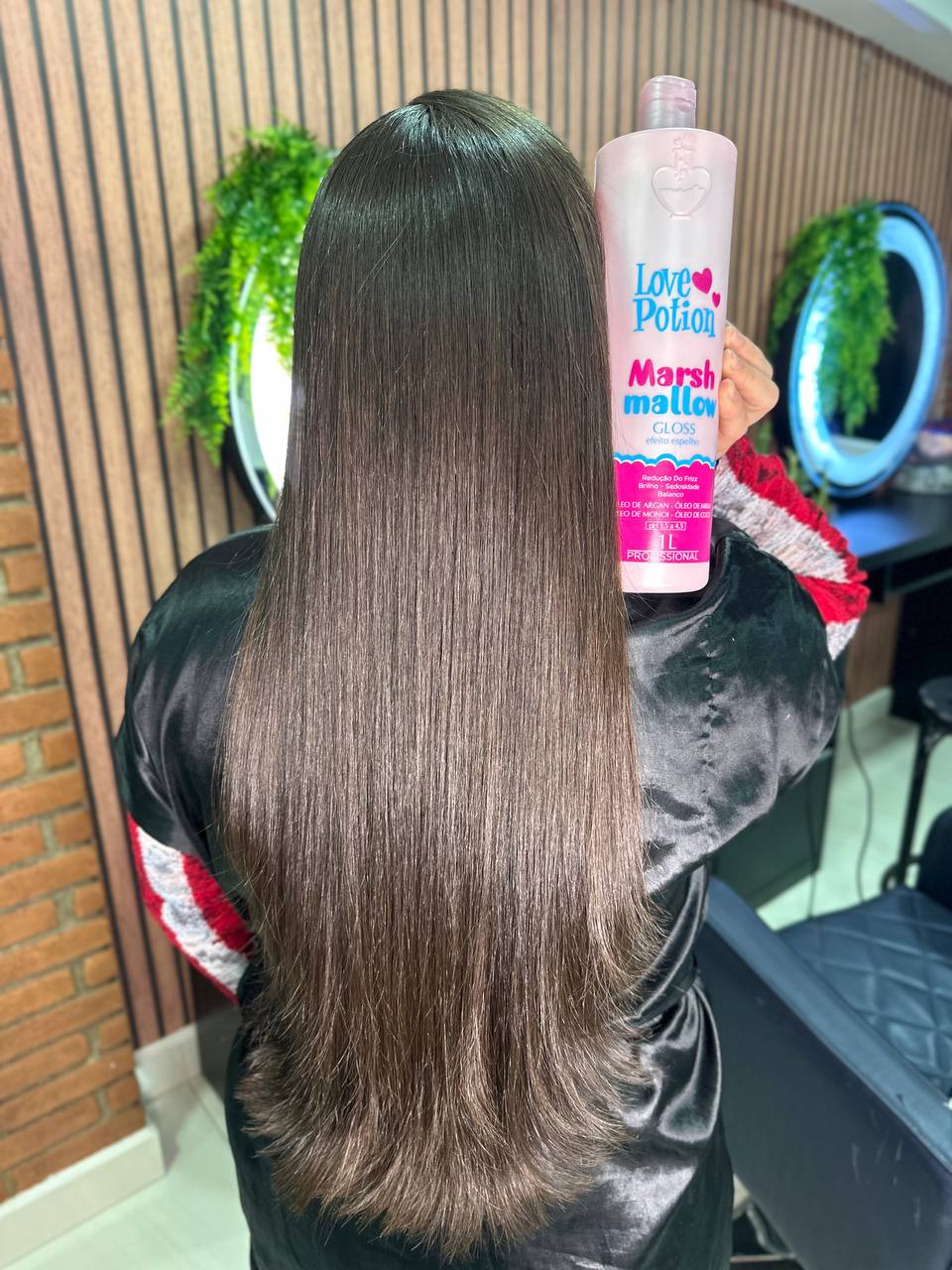 Semi Definitive Marshmallow Kit – Organic Hair Straightening System 1lt (33.81 fl.oz)