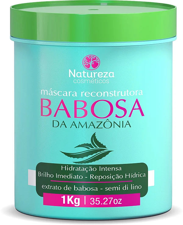 Babosa Reconstructive Aloe Hair Mask (Natureza Cosmeticos 35oz)