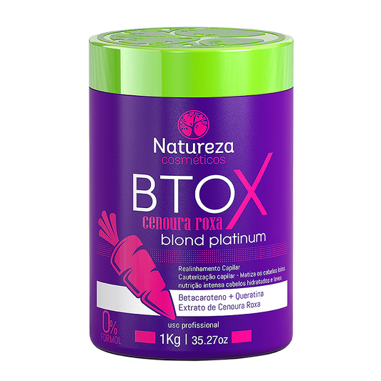 Purple Carrot Hair Botox – Restore, Hydrate & Reduce Volume 1kg (35.27 fl.oz)