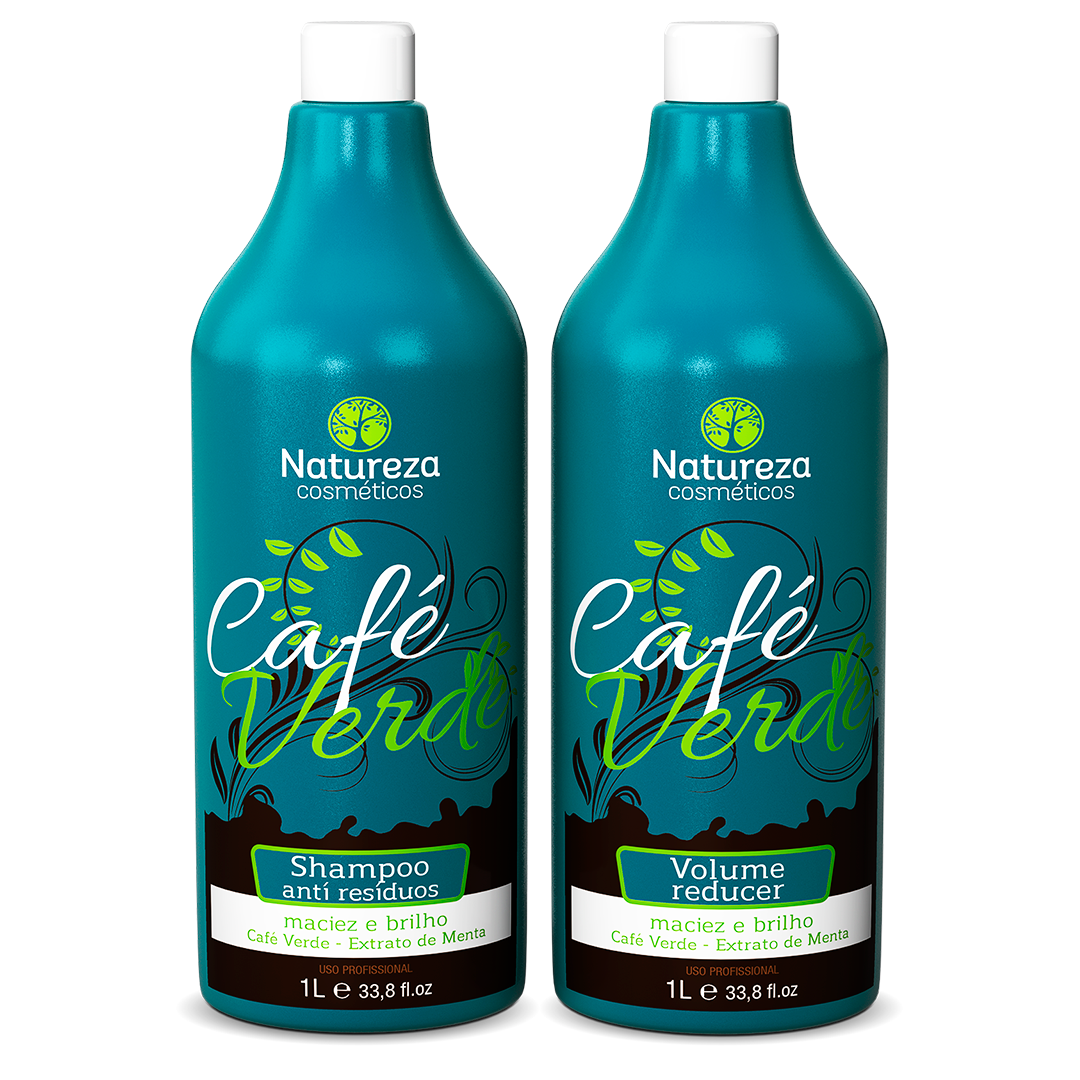Natureza Progressive Cafe Verde Treatment (Includes Shampoo + Volume Reducer)