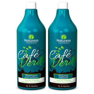 Natureza Progressive Cafe Verde Treatment (Includes Shampoo + Volume Reducer)