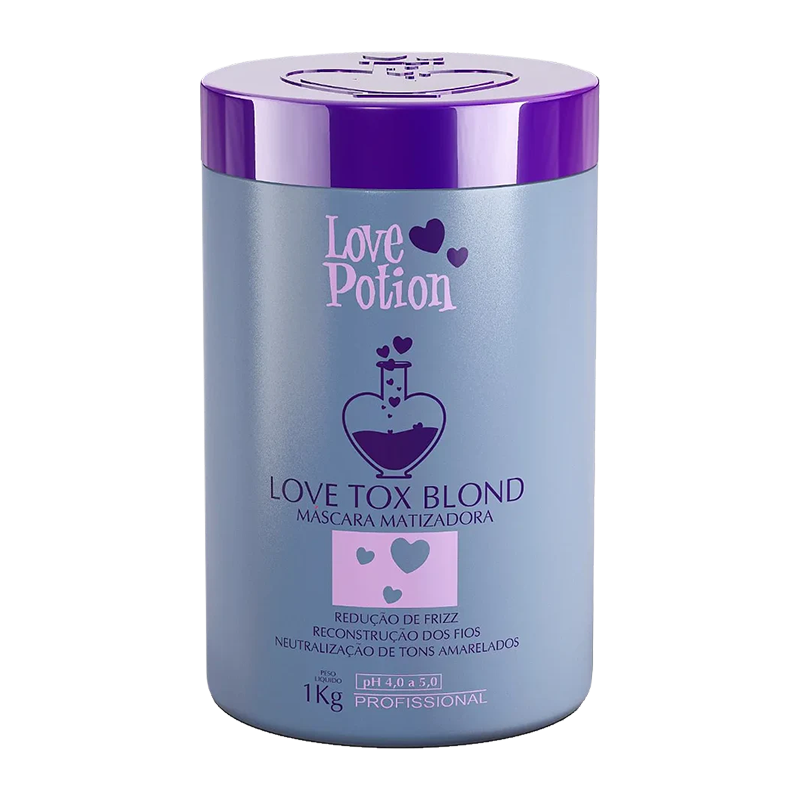 Love Potion - Love Tox Blond (Máscara Matizadora Redutora de Volume 35oz)