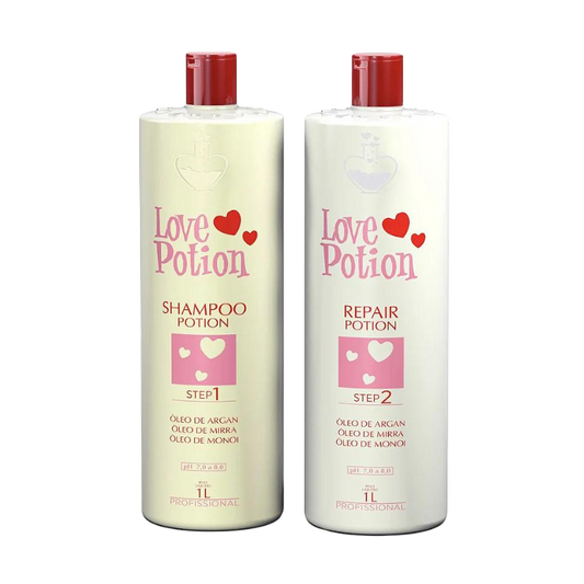 Repair Potion Kit – Brazilian Keratin for Smooth, Shiny, & Aligned Hair 1lt (33.81 fl.oz)