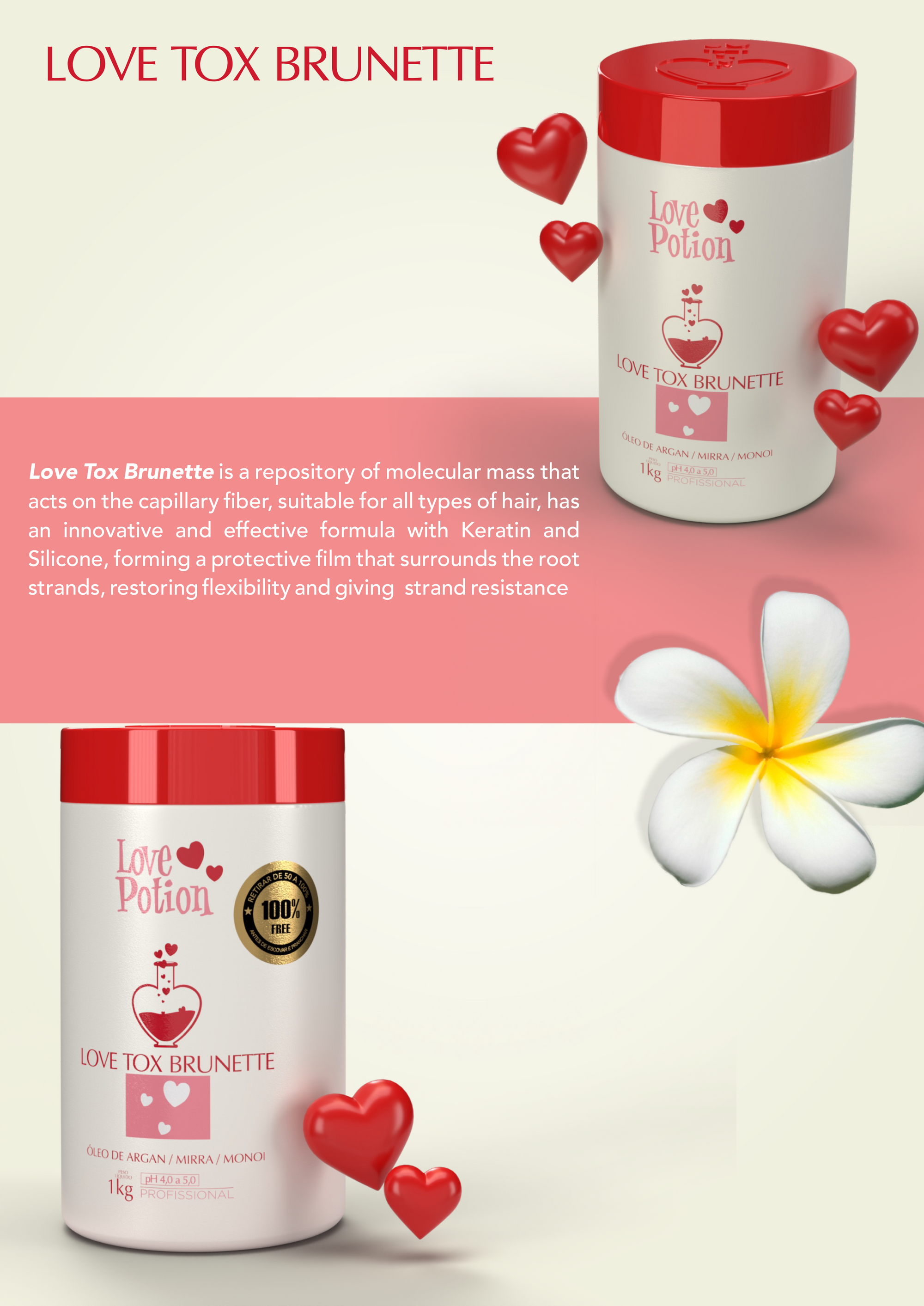 Love Potion - Love Tox Brunette (Volume Reducer 35oz)