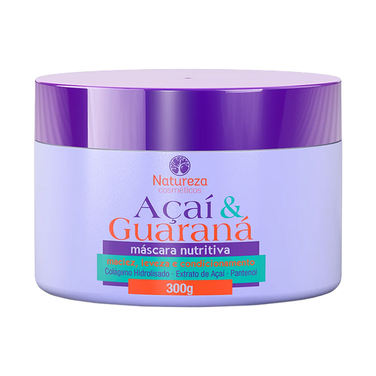 Açaí &  Guarana Hair Mask – Deep Nutrition for Damaged Hair 300gr (10.6 fl.oz)
