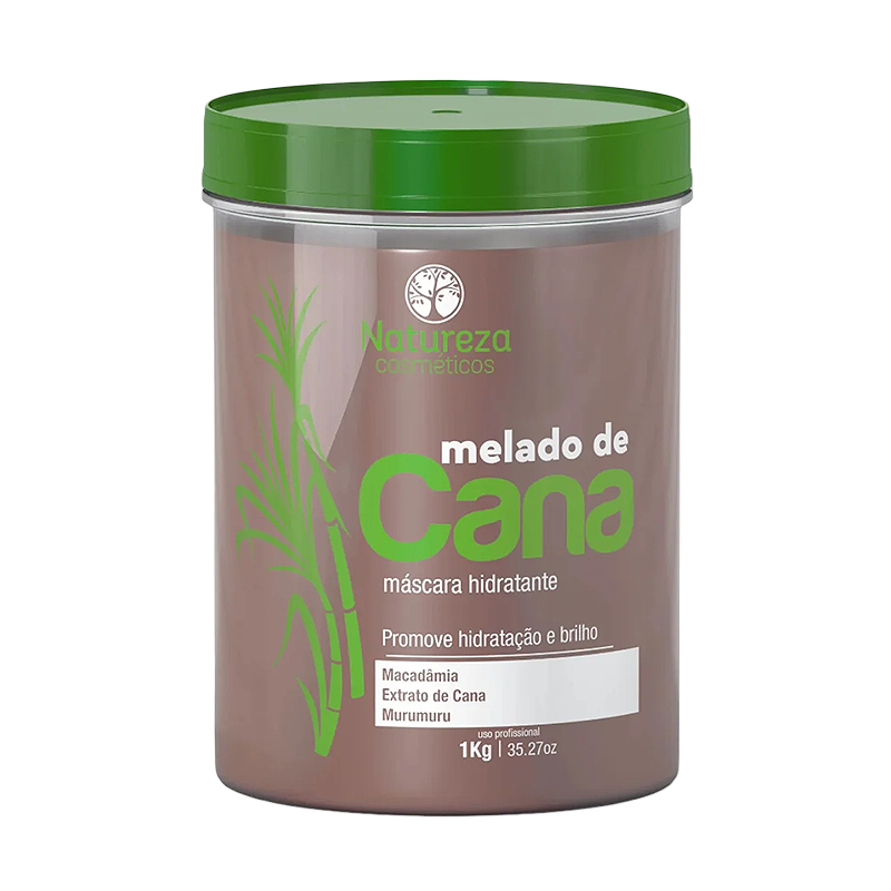 Mascarilla capilar de caña de azúcar – Hidratación y brillo intensos 1 kg (35,27 fl.oz)