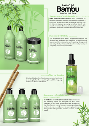 Bamboo Hair Oil (Natureza Cosmeticos - Oleo De Bambu)