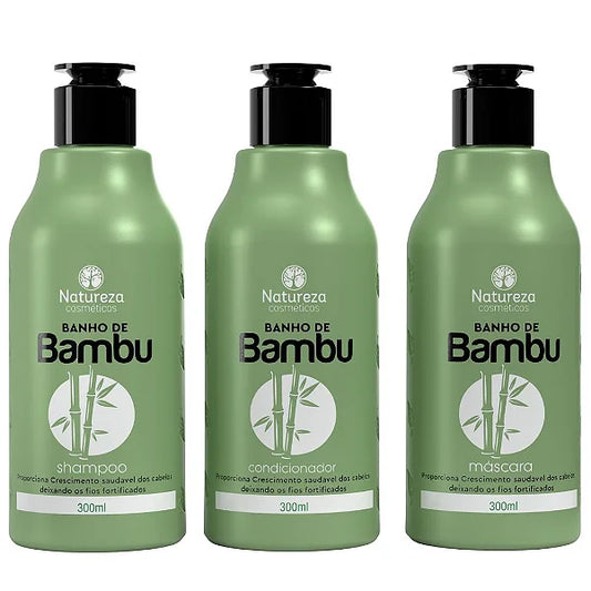 Bamboo Hair Kit – Moisturizing &amp; Rebuilding Home Care System 300 ml (10.6 fl.oz