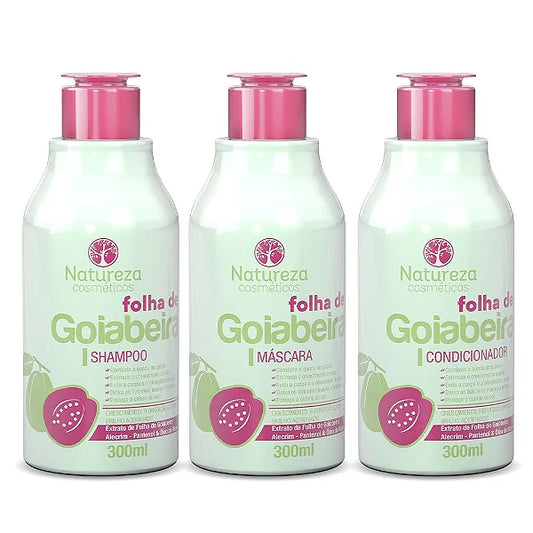 Guava Leaf Home Care Kit – Nourishing Growth & Shine Treatment 300ml (10.6 fl.oz)