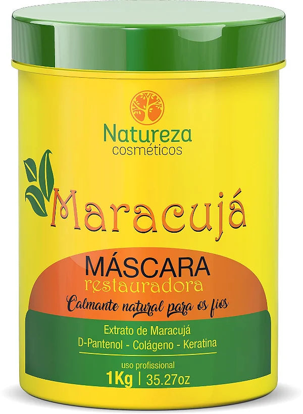 Маска для волос с маракуйей (Natureza Cosmeticos - Mascara Maracujá, 35 унций)