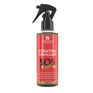 SOS Hyrdrolized Keratin Finishing Treatment (Natureza Cosmeticos Finisher 200ml)